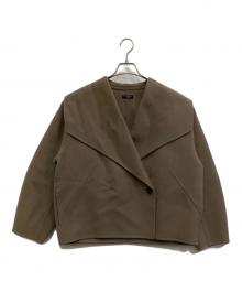 VERMEIL par iena（ヴェルメイユ パー イエナ）の古着「ショールコート」｜ブラウン