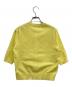 CABaN (キャバン) ファインポリエステル ハーフスリーブポケットカーディガン イエロー サイズ:S：12000円