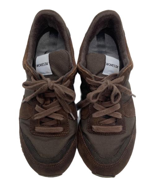NOVESTA（ノベスタ）NOVESTA (ノベスタ) ローカットスニーカー ブラウン サイズ:EU36の古着・服飾アイテム