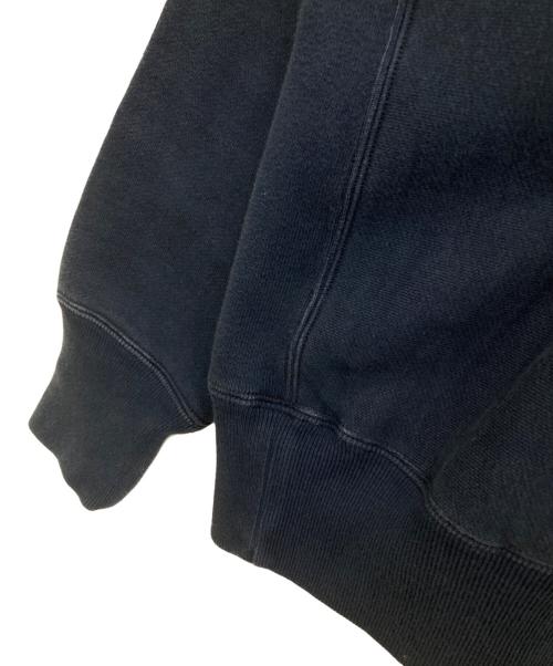 A.PRESSE（アプレッセ）A.PRESSE (アプレッセ) Vintage Half Zip Rib Collar Sweatshirt ネイビー サイズ:4の古着・服飾アイテム