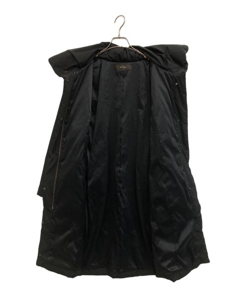 ReFLEcT（リフレクト）Reflect (リフレクト) ビッグステンカラー中綿コート ブラック サイズ:-の古着・服飾アイテム
