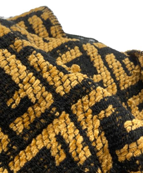 FENDI（フェンディ）FENDI (フェンディ) ズッカ柄ストール ブラウンの古着・服飾アイテム