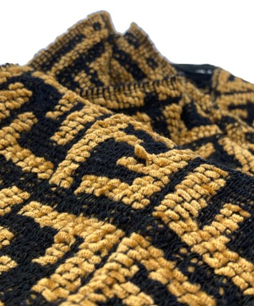 FENDI（フェンディ）FENDI (フェンディ) ズッカ柄ストール ブラウンの古着・服飾アイテム