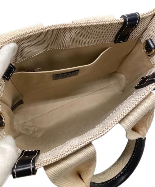 Chloe（クロエ）Chloe (クロエ) Woody Mini Tote Bag ベージュの古着・服飾アイテム