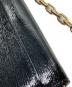 中古・古着 TORY BURCH (トリーバーチ) チェーンショルダーウォレット ブラック：10000円