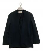 TODAYFULトゥデイフル）の古着「Collarless Twill JK」｜ネイビー