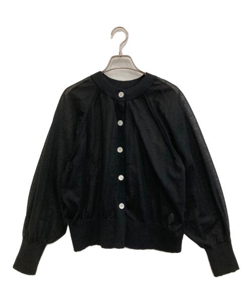 Adam et Rope（アダム エ ロペ）Adam et Rope (アダム エ ロペ) ニットカーディガン ブラック サイズ:FREEの古着・服飾アイテム
