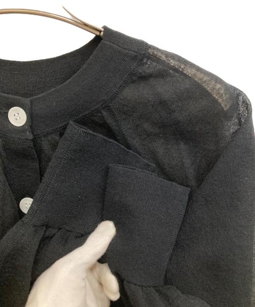 Adam et Rope（アダム エ ロペ）Adam et Rope (アダム エ ロペ) ニットカーディガン ブラック サイズ:FREEの古着・服飾アイテム