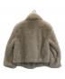 ZARA (ザラ) フェイクファージャケット ベージュ サイズ:L：13000円