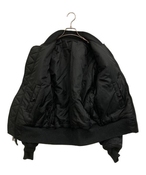 ALPHA INDUSTRIES（アルファインダストリーズ）ALPHA INDUSTRIES (アルファインダストリーズ) MA-1 フライトジャケット ブラック サイズ:Mの古着・服飾アイテム