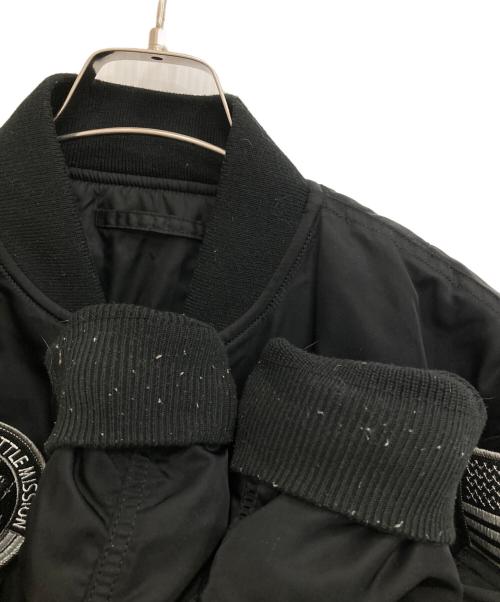 ALPHA INDUSTRIES（アルファインダストリーズ）ALPHA INDUSTRIES (アルファインダストリーズ) MA-1 フライトジャケット ブラック サイズ:Mの古着・服飾アイテム