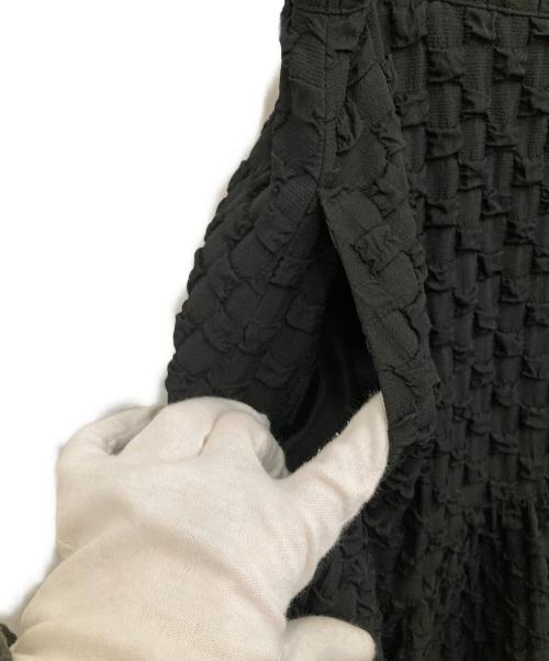 CADUNE（カデュネ）CADUNE (カデュネ) ラウンドカットロングスカート ブラック サイズ:36の古着・服飾アイテム