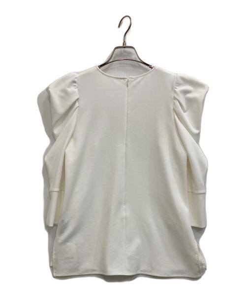 ARPEGE STORY（アルページュストーリー）Arpege story (アルページュストーリー) ノースリーブブラウス ホワイト サイズ:2の古着・服飾アイテム