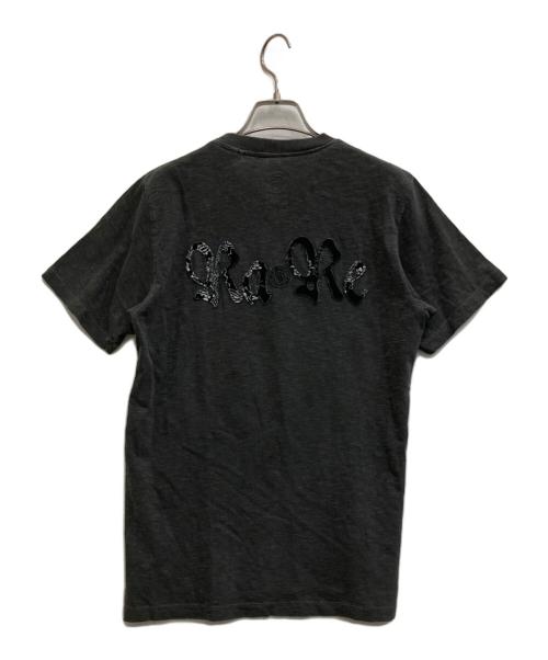 RAER（-）RAER (-) スタッズTシャツ グレー サイズ:Ｍの古着・服飾アイテム