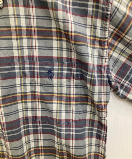 RALPH LAUREN（ラルフローレン）RALPH LAUREN (ラルフローレン) 半袖シャツ グレー サイズ:Ｍの古着・服飾アイテム
