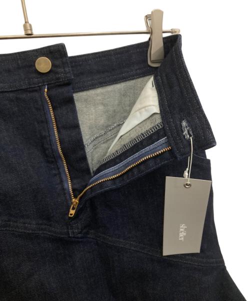sheller（シェリエ）sheller (シェリエ) マーメイドデニムスカート インディゴ サイズ:Sの古着・服飾アイテム