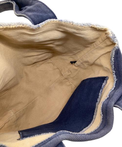 POLO RALPH LAUREN（ポロ・ラルフローレン）POLO RALPH LAUREN (ポロ・ラルフローレン) デニムトートバッグ インディゴの古着・服飾アイテム
