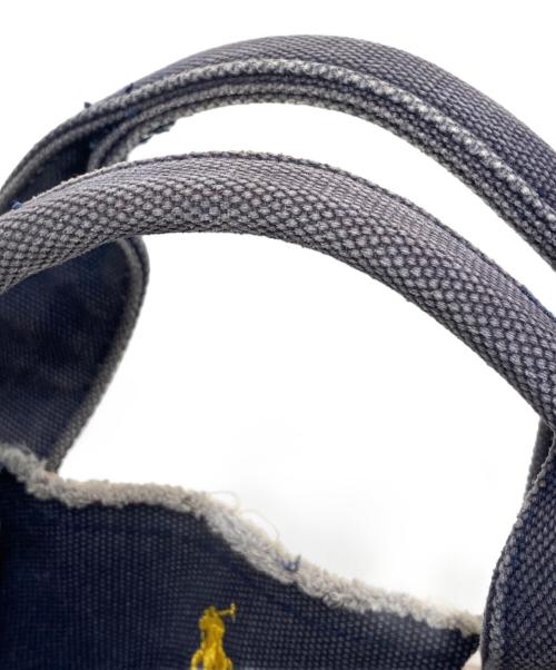 POLO RALPH LAUREN（ポロ・ラルフローレン）POLO RALPH LAUREN (ポロ・ラルフローレン) デニムトートバッグ インディゴの古着・服飾アイテム
