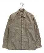 C.P COMPANYシーピーカンパニー）の古着「比翼シャツ」｜ベージュ