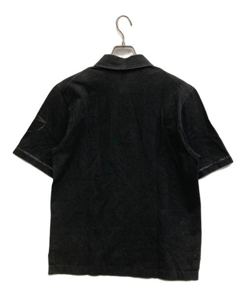 STONE ISLAND（ストーンアイランド）STONE ISLAND (ストーンアイランド) コンパスロゴポロシャツ グレー サイズ:Sの古着・服飾アイテム