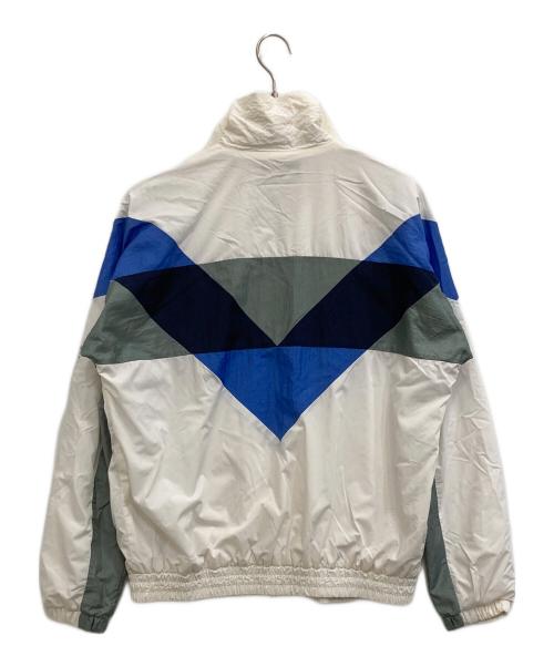 FRED PERRY（フレッドペリー）FRED PERRY (フレッドペリー) ナイロンジャケット ブルー×ホワイト サイズ:Sの古着・服飾アイテム