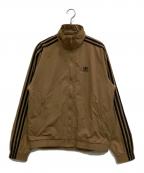 adidasアディダス）の古着「ファイヤーバード トラックトップ」｜ブラウン