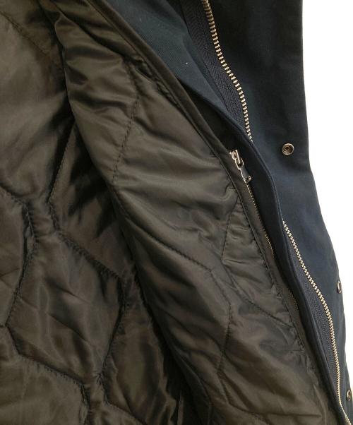 Adam et Rope（アダム エ ロペ）Adam et Rope (アダム エ ロペ) フーデッドコート ネイビー サイズ:38 未使用品の古着・服飾アイテム