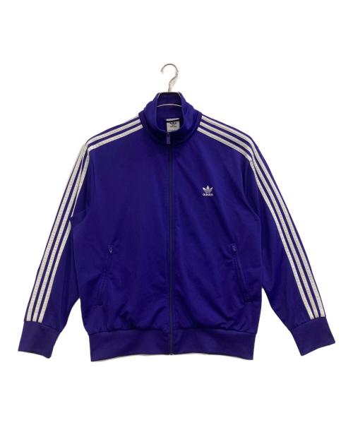 adidas（アディダス）adidas (アディダス) トラックジャケット パープル サイズ:3XLの古着・服飾アイテム