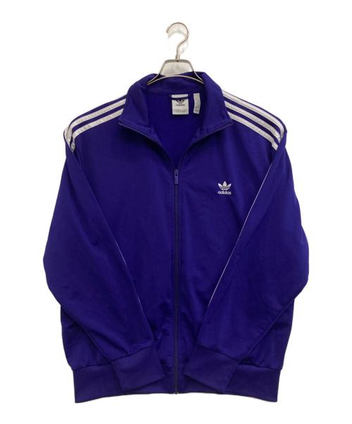 adidas（アディダス）adidas (アディダス) トラックジャケット パープル サイズ:3XLの古着・服飾アイテム