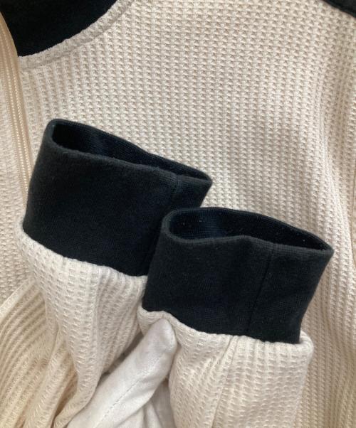 adidas（アディダス）adidas (アディダス) ワッフルトラックジャケット ホワイト サイズ:2XLの古着・服飾アイテム