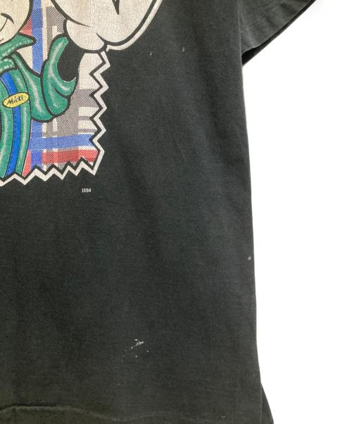 MICKEY（ミッキー）MICKEY (ミッキー) プリントTシャツ ブラック サイズ:ONESIZEの古着・服飾アイテム