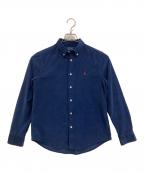 POLO RALPH LAURENポロ・ラルフローレン）の古着「コーデュロイシャツ」｜ネイビー