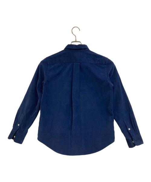 POLO RALPH LAUREN（ポロ・ラルフローレン）POLO RALPH LAUREN (ポロ・ラルフローレン) コーデュロイシャツ ネイビー サイズ:Ｌの古着・服飾アイテム
