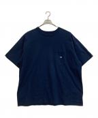 THE NORTH FACEザ ノース フェイス）の古着「7oz H/S Big Tee」｜ネイビー