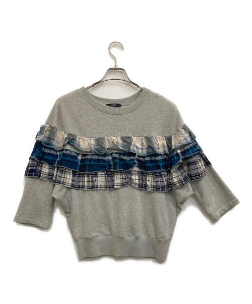 DIESEL（ディーゼル）DIESEL (ディーゼル) 半袖スウェット グレー サイズ:-の古着・服飾アイテム