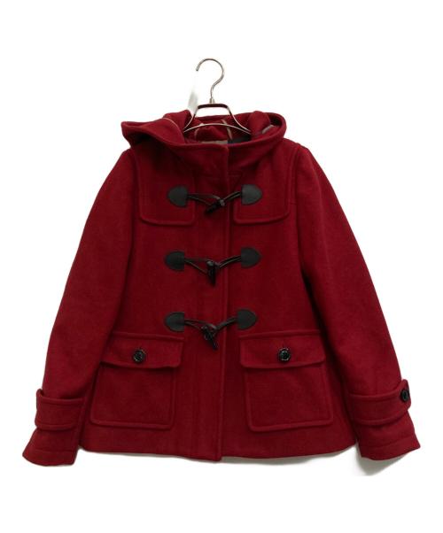 BLUE LABEL CRESTBRIDGE（ブルーレーベルクレストブリッジ）BLUE LABEL CRESTBRIDGE (ブルーレーベルクレストブリッジ) ショートダッフルコート レッド サイズ:38の古着・服飾アイテム