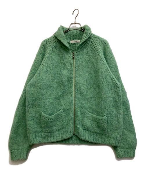 jieda（ジエダ）jieda (ジエダ) MOHAIR COW CHAN KNIT 黄緑 サイズ:1の古着・服飾アイテム