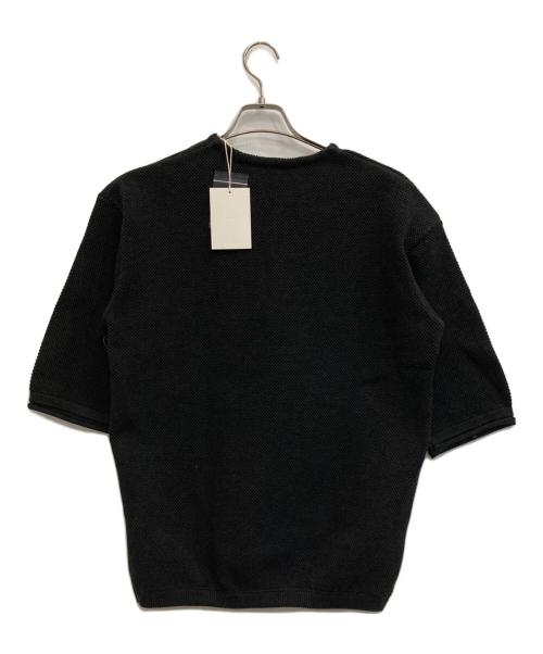 crepuscule（クレプスキュール）crepuscule (クレプスキュール) Moss Stitch Skipper ブラック サイズ:Ｆ 未使用品の古着・服飾アイテム