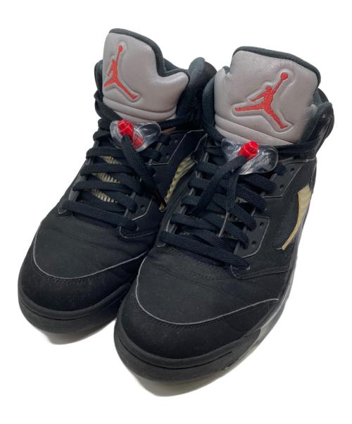 NIKE（ナイキ）NIKE (ナイキ) AIR JORDAN 5 RETRO OG ブラック サイズ:27.5の古着・服飾アイテム