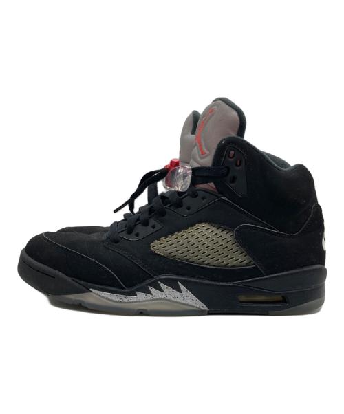NIKE（ナイキ）NIKE (ナイキ) AIR JORDAN 5 RETRO OG ブラック サイズ:27.5の古着・服飾アイテム