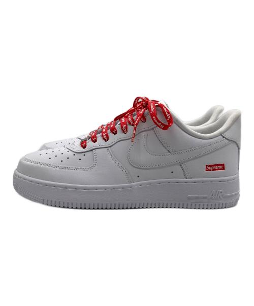 NIKE（ナイキ）NIKE (ナイキ) SUPREME (シュプリーム) ローカットスニーカー ホワイト サイズ:26.5の古着・服飾アイテム