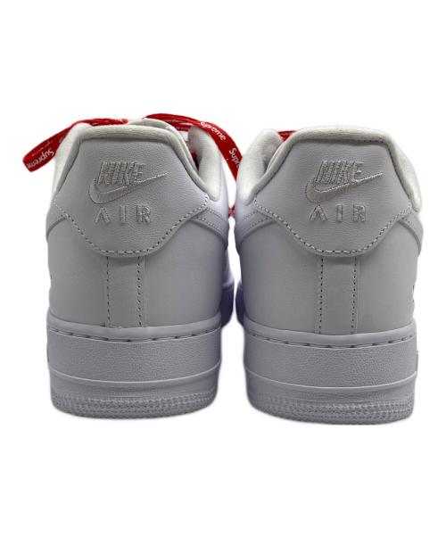 NIKE（ナイキ）NIKE (ナイキ) SUPREME (シュプリーム) ローカットスニーカー ホワイト サイズ:26.5の古着・服飾アイテム