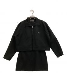 Snidel（スナイデル）の古着「ミニセットアップワンピース」｜ブラック