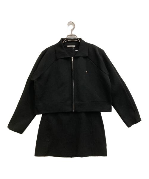 Snidel（スナイデル）Snidel (スナイデル) ミニセットアップワンピース ブラックの古着・服飾アイテム