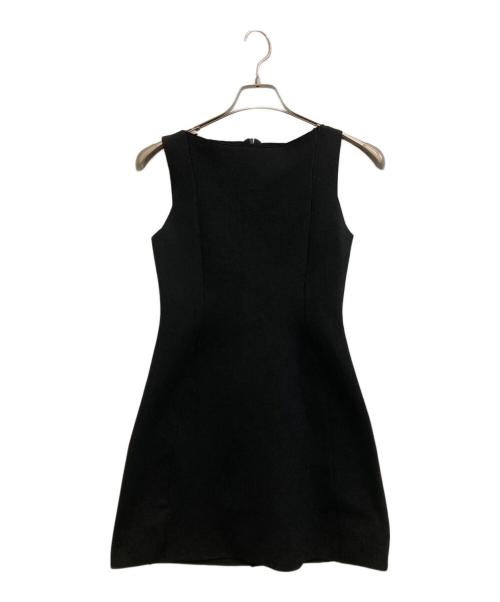 Snidel（スナイデル）Snidel (スナイデル) ミニセットアップワンピース ブラックの古着・服飾アイテム