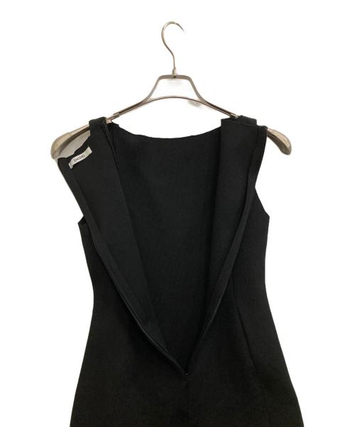 Snidel（スナイデル）Snidel (スナイデル) ミニセットアップワンピース ブラックの古着・服飾アイテム