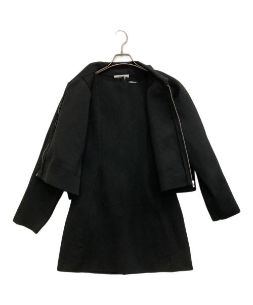 Snidel（スナイデル）Snidel (スナイデル) ミニセットアップワンピース ブラックの古着・服飾アイテム