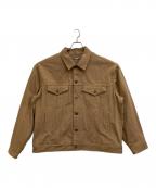 is-nessイズネス）の古着「NU TRUCKER JACKET」｜ブラウン
