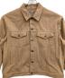 中古・古着 is-ness (イズネス) NU TRUCKER JACKET ブラウン サイズ:Ｌ：15000円