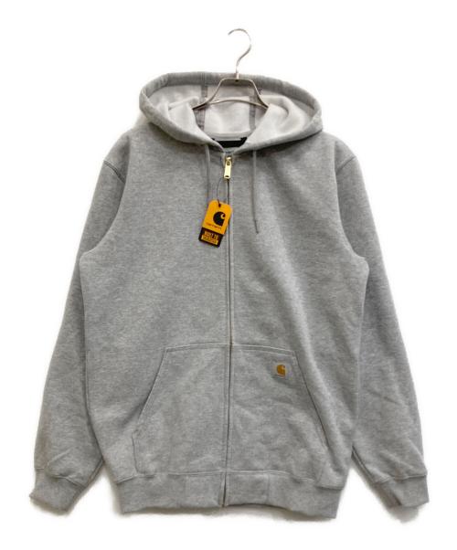 CarHartt（カーハート）CarHartt (カーハート) Loose Fit Midweight Full Zip Hoodie ライトグレー サイズ:Ｍ 未使用品の古着・服飾アイテム